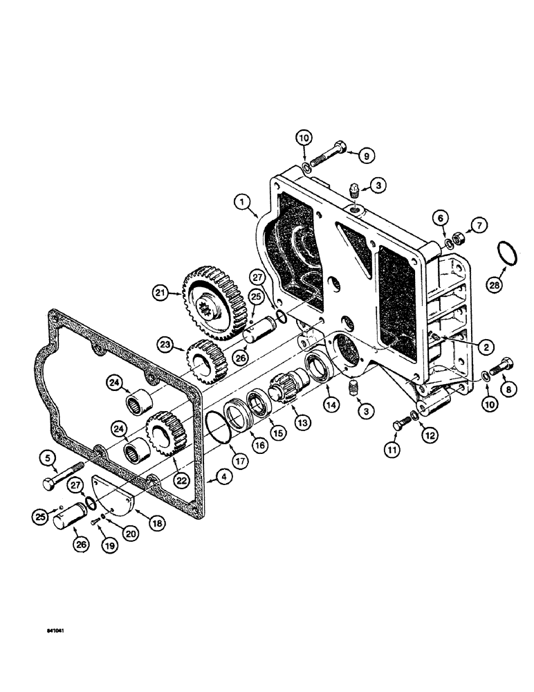 Схема запчастей Case 19 - (22) - ADAPTER PARTS FOR 850 CRAWLERS 