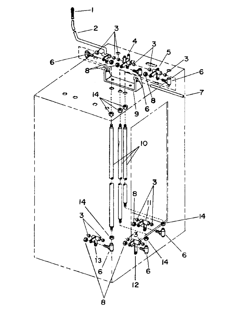 Схема запчастей Case 40EC - (J27) - OPTIONAL HIGH CAB, (HOIST, DUAL AND CROWD CONTROLS) (18) - ATTACHMENT ACCESSORIES
