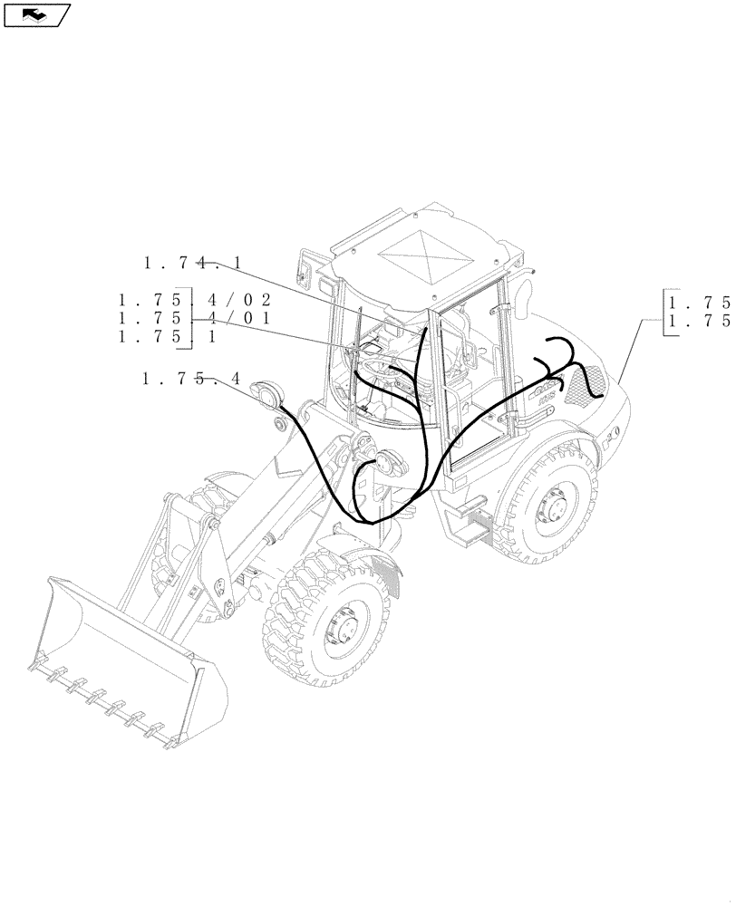 Схема запчастей Case 21E - (SEC. 06) - ELECTRICAL SYSTEM (00) - GENERAL