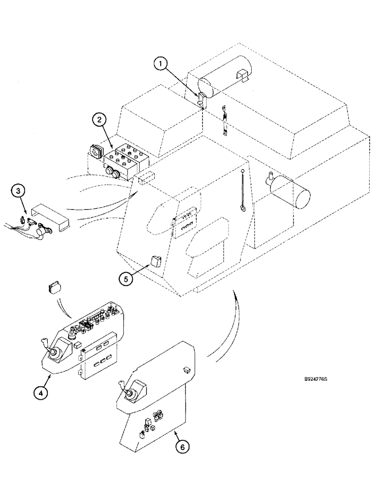 Схема запчастей Case 9050 - (1-12) - PICTORIAL INDEX, BASIC ELECTRICAL COMPONENTS (00) - PICTORIAL INDEX