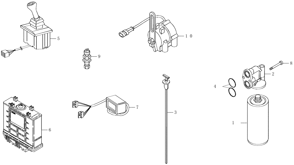 Схема запчастей Case 325 - (1.211/1[25]) - TRANSMISSION - COMPONENTS (03) - Converter / Transmission