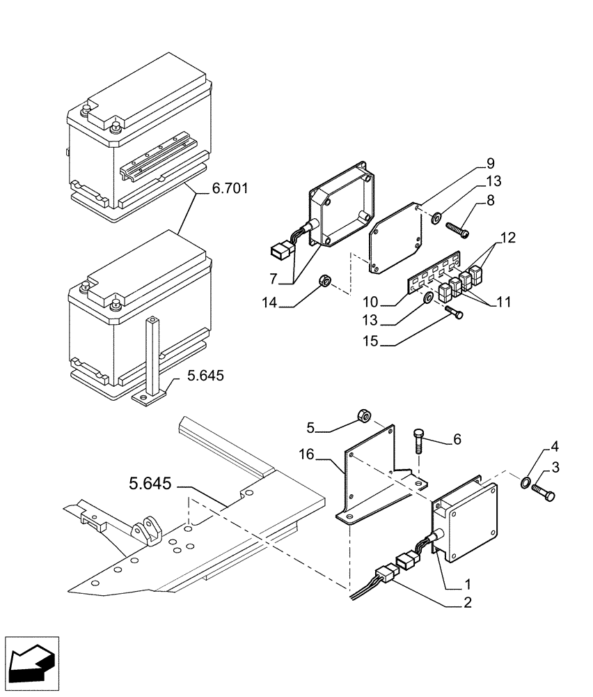Схема запчастей Case 1850K - (9.478[02]) - HYDRAULIC FUNCTION - PAT- OPTIONAL CODE 784341001 (19) - OPTIONS