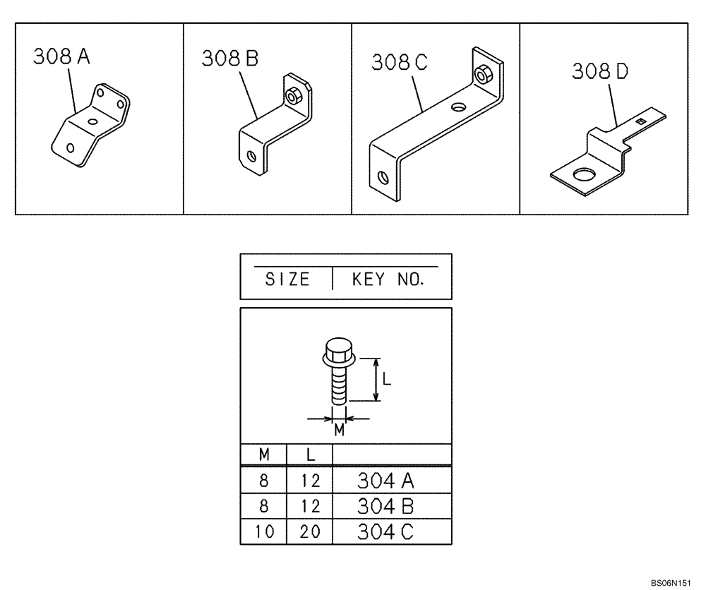 Схема запчастей Case CX290B - (04-09) - BRACKET (04) - ELECTRICAL SYSTEMS
