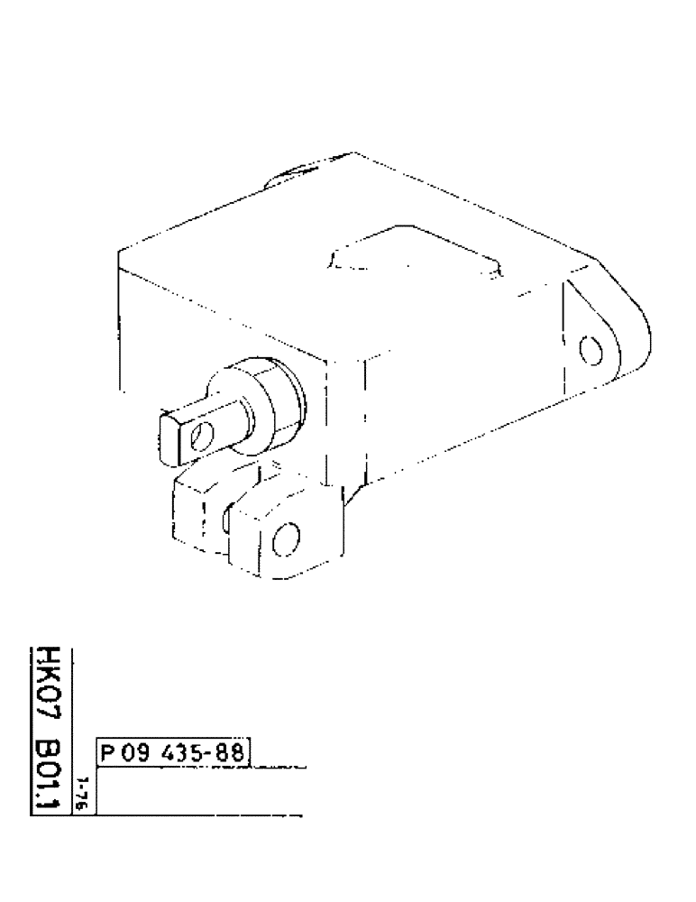 Схема запчастей Case 75P - (101) - NO DESCRIPTION PROVIDED (07) - HYDRAULIC SYSTEM