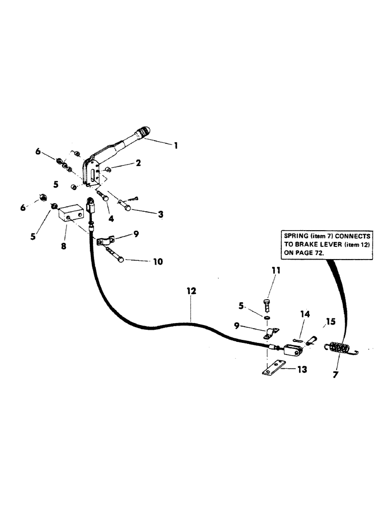 Схема запчастей Case 40YC - (074) - SWING BRAKE CONTROL (05) - UPPERSTRUCTURE CHASSIS