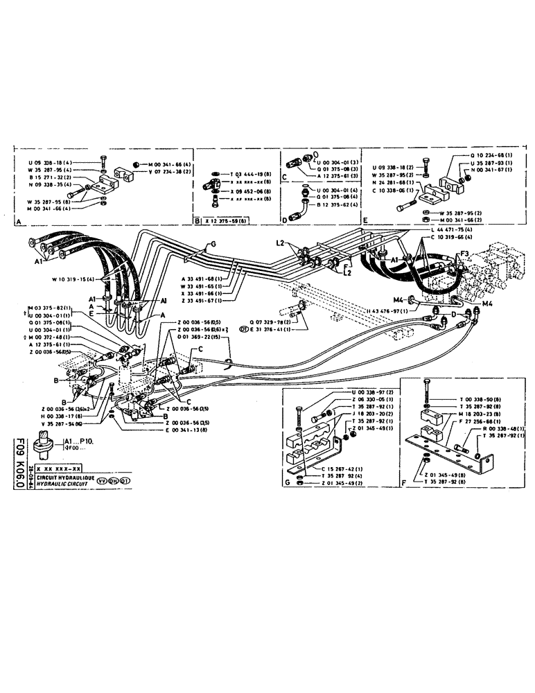 Схема запчастей Case 160CK - (127) - HYDRAULIC CIRCUIT (07) - HYDRAULIC SYSTEM