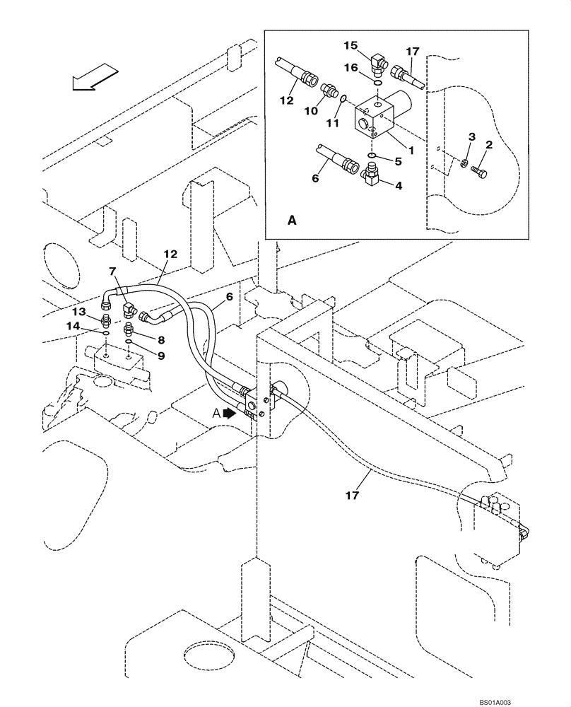 Схема запчастей Case CX160 - (08-19) - HYDRAULICS - FREE SWING (08) - HYDRAULICS