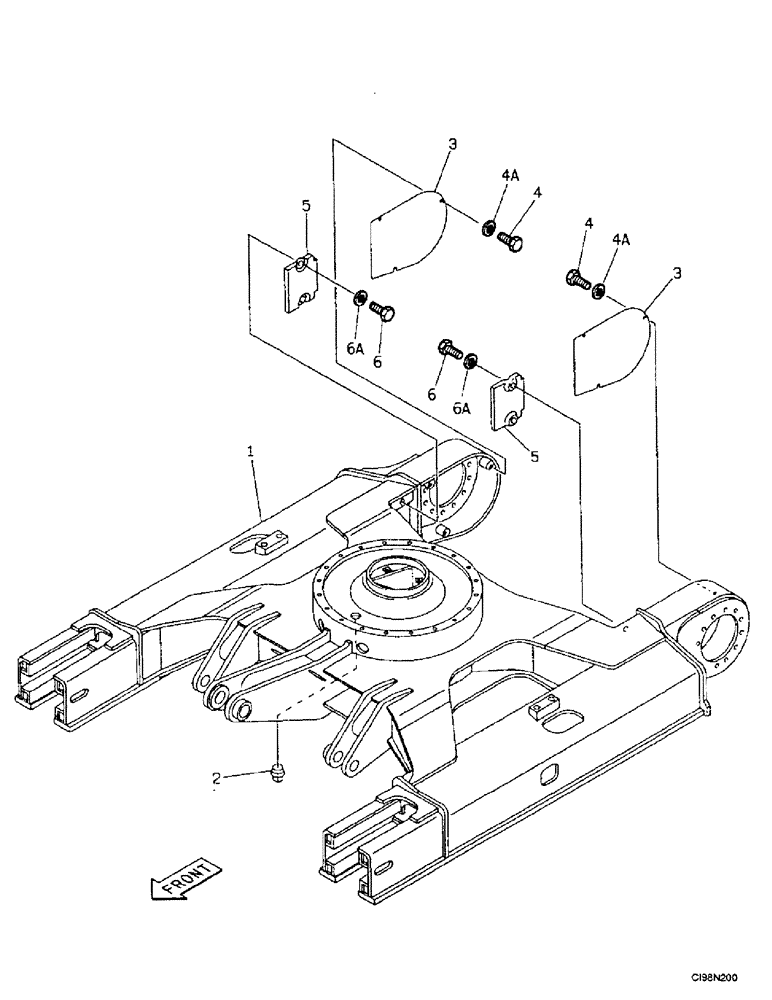 Схема запчастей Case 9007B - (5-02) - UNDERCARRIAGE (11) - TRACKS/STEERING