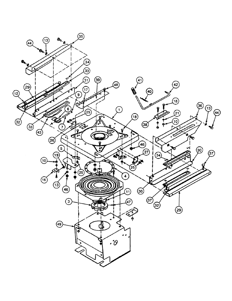Схема запчастей Case 580SK - (9-166) - DELUXE SUSPENSION SEAT (6000/575), S/N JJH0048690 AND UP (09) - CHASSIS/ATTACHMENTS