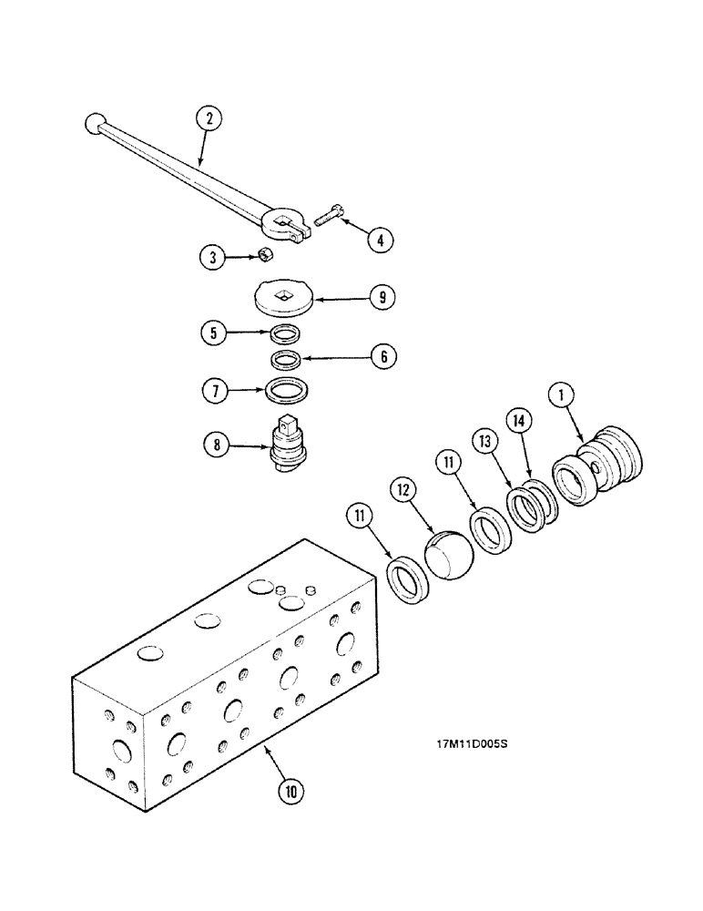 Схема запчастей Case 688C - (8G-146) - SELECTION SHUTOFF (07) - HYDRAULIC SYSTEM