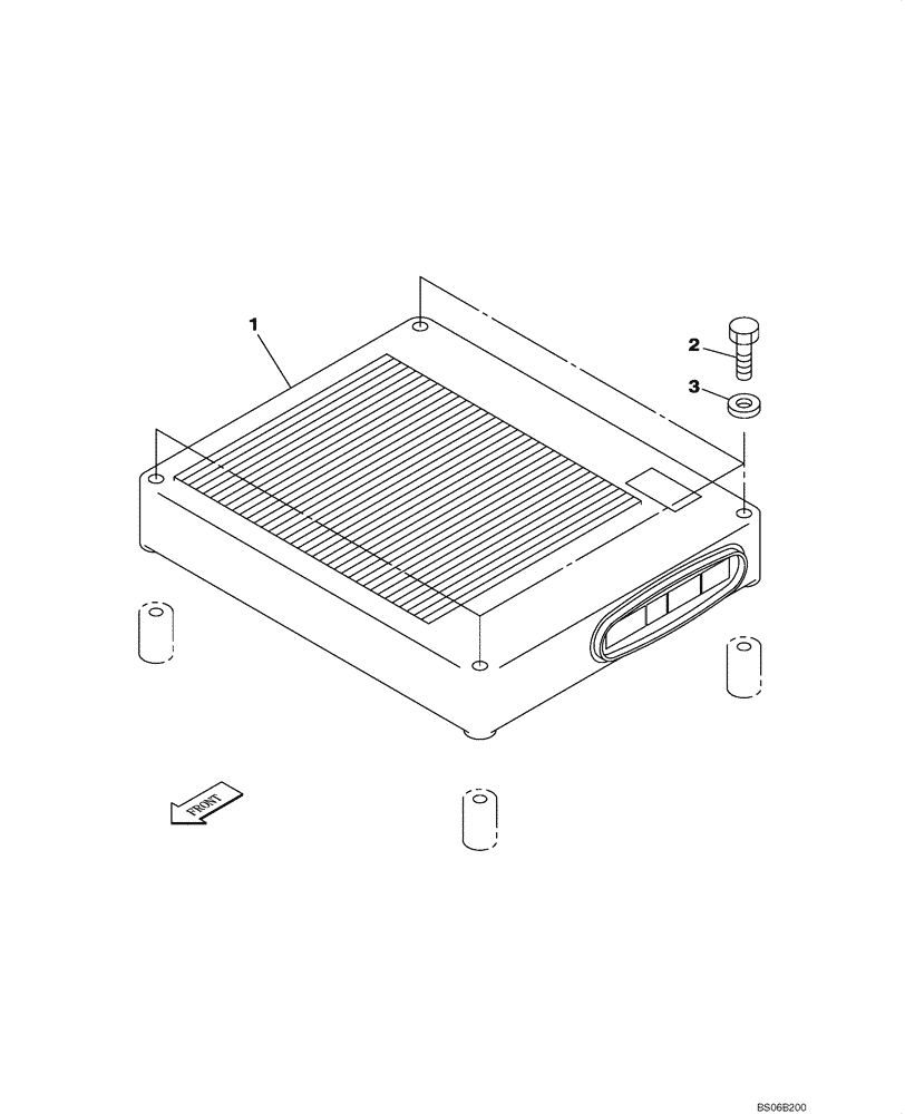 Схема запчастей Case CX460 - (04-11) - CONTROLLER (04) - ELECTRICAL SYSTEMS