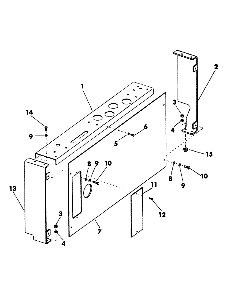 Схема запчастей Case 40BLC - (277) - INSTRUMENT PANEL AND RELATED PARTS (06) - ELECTRICAL SYSTEMS