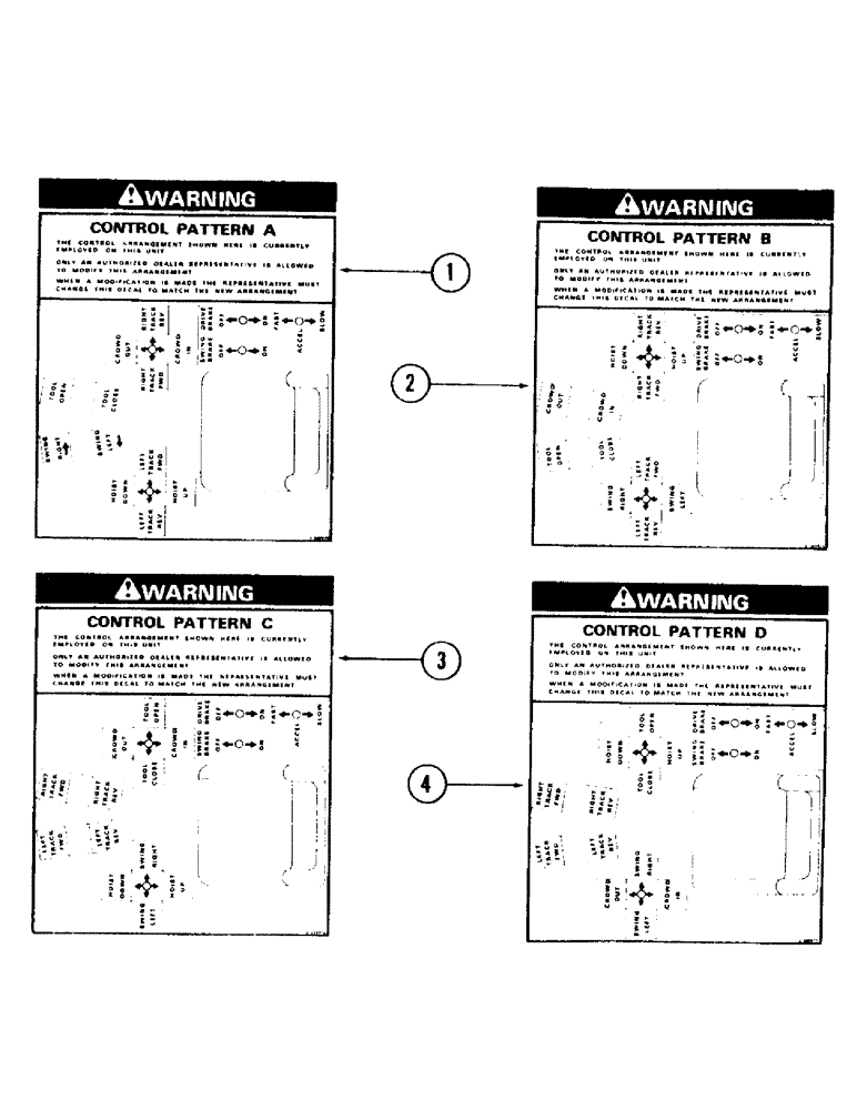 Схема запчастей Case 120 - (297) - GRAPHIC PRODUCTS (90) - PLATFORM, CAB, BODYWORK AND DECALS