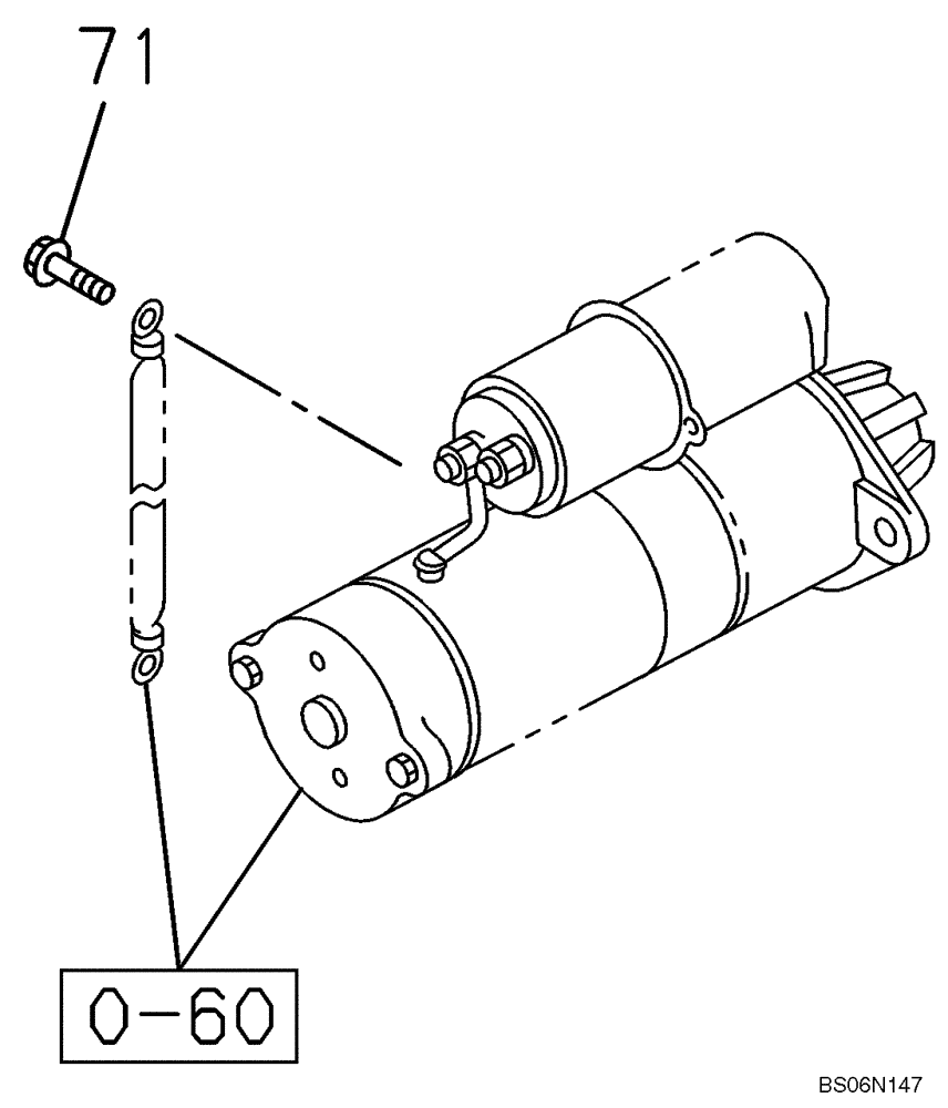 Схема запчастей Case CX290B - (04-04) - ELECTRICAL ACCESSORIES - ENGINE (04) - ELECTRICAL SYSTEMS