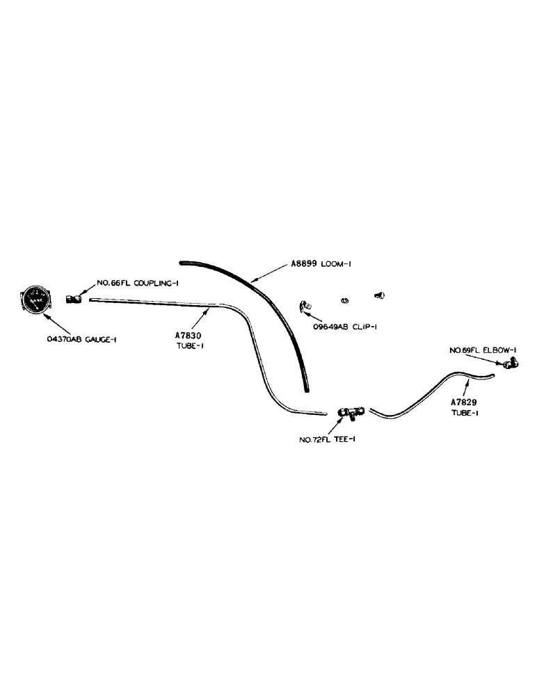 Схема запчастей Case 425 - (040) - POWRCEL DIESEL ENGINE, LUBRICATING OIL PRESSURE GAUGE (10) - ENGINE