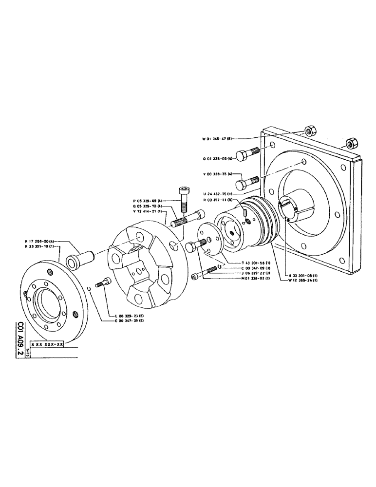 Схема запчастей Case 90CL - (041) - NO DESCRIPTION PROVIDED (01) - ENGINE