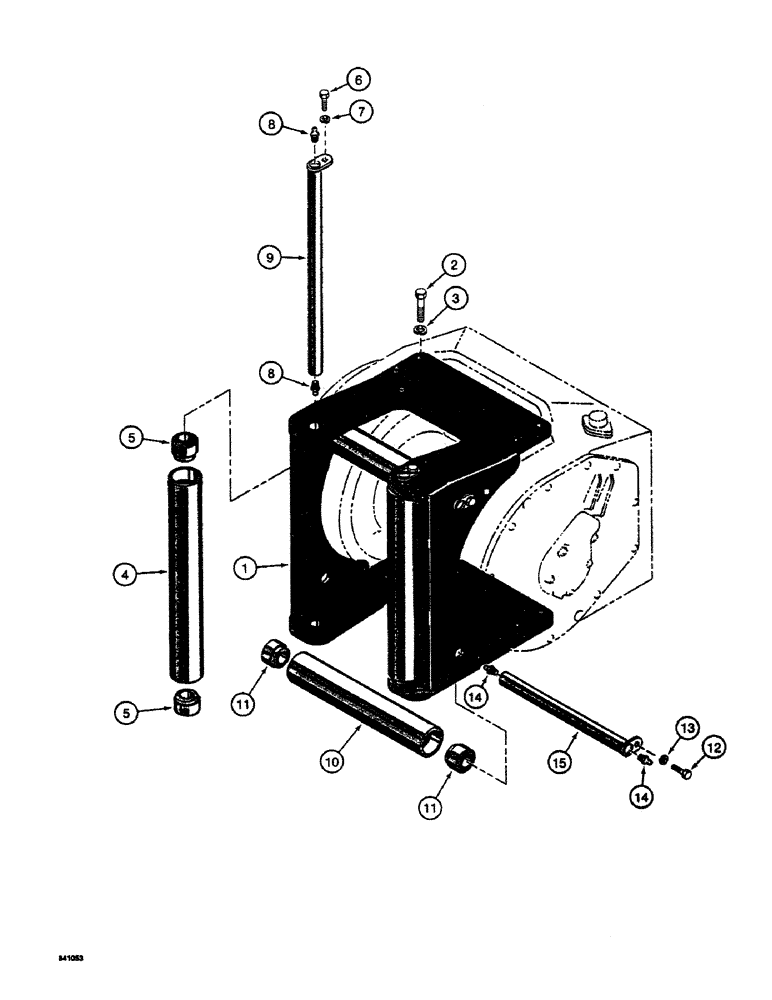 Схема запчастей Case 19 - (52) - THREE AND FOUR ROLLER FAIRLEADS 
