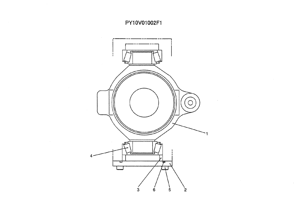 Схема запчастей Case CX50B - (07-027) - BLOCK ASSY (PY10V01002F1) ELECTRICAL AND HYDRAULIC COMPONENTS