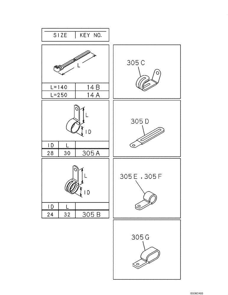 Схема запчастей Case CX350B - (04-20) - BRACKET (04) - ELECTRICAL SYSTEMS