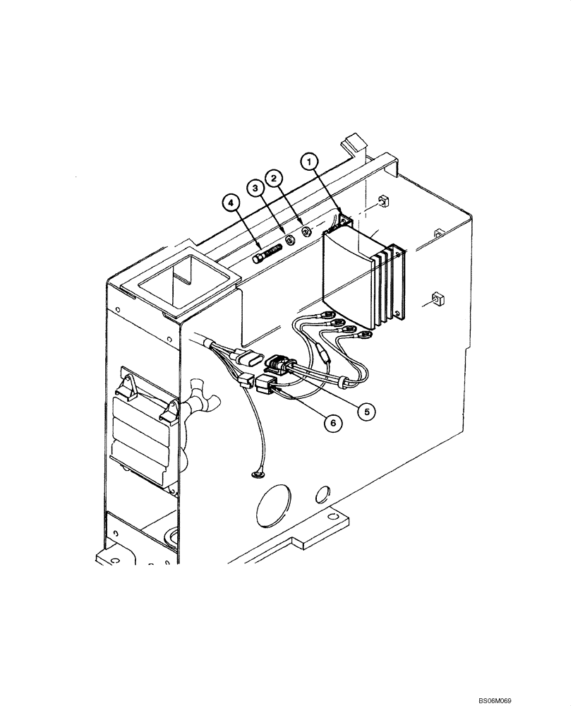 Схема запчастей Case 865 VHP - (04.14[00]) - ELECTRIC SYSTEM - VOLTAGE CONVERTER (04) - ELECTRICAL SYSTEMS