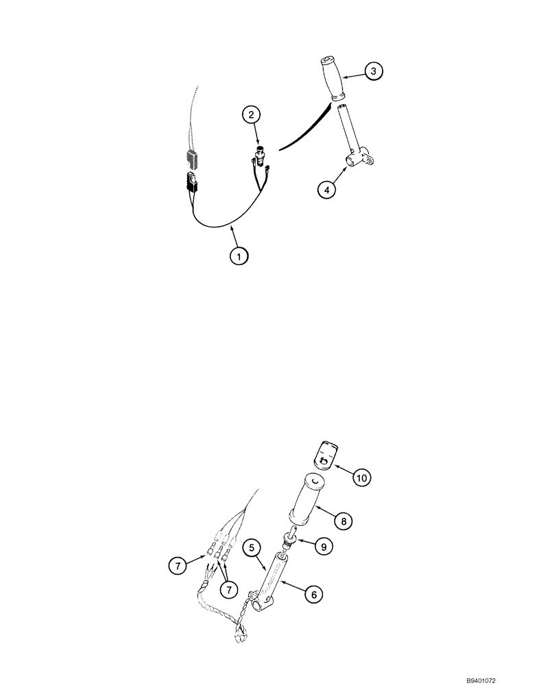 Схема запчастей Case 1840 - (08-66) - CONTROLS - HYDRAULIC, OPTIONAL HIGH FLOW (08) - HYDRAULICS