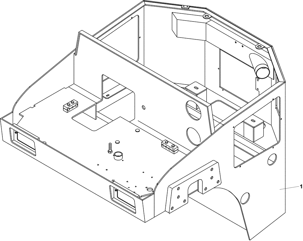 Схема запчастей Case DV204 - (12-50/4[01]) - SIDE FRAMES - FRONT (12) - Chassis/Attachments