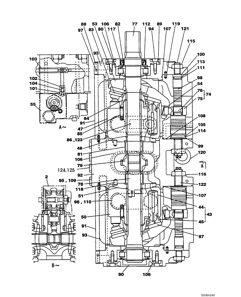 Схема запчастей Case CX210N - (08-30) - PUMP ASSY, HYDRAULIC - PISTON (Aug 13 2010 12:14PM) (08) - HYDRAULICS