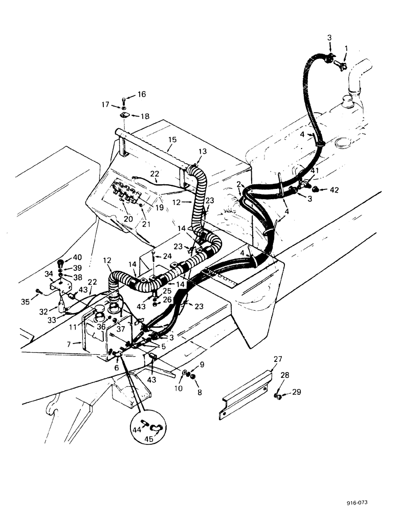 Схема запчастей Case 580F - (316) - CAB, HEATER AND DEFROSTER, UP TO NO 3.701.926, DC AND 3.732.464, TC (50) - CAB CLIMATE CONTROL