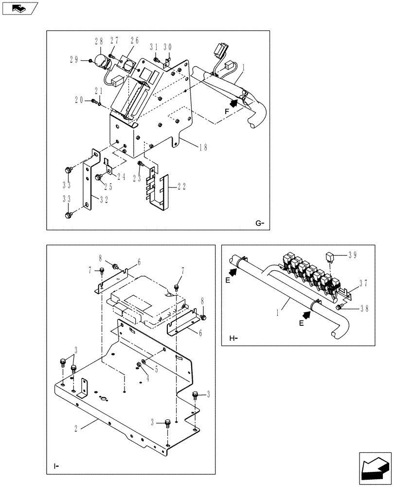 Схема запчастей Case CX160C - (55.100.01[02]) - CAB, HARNESS (55) - ELECTRICAL SYSTEMS
