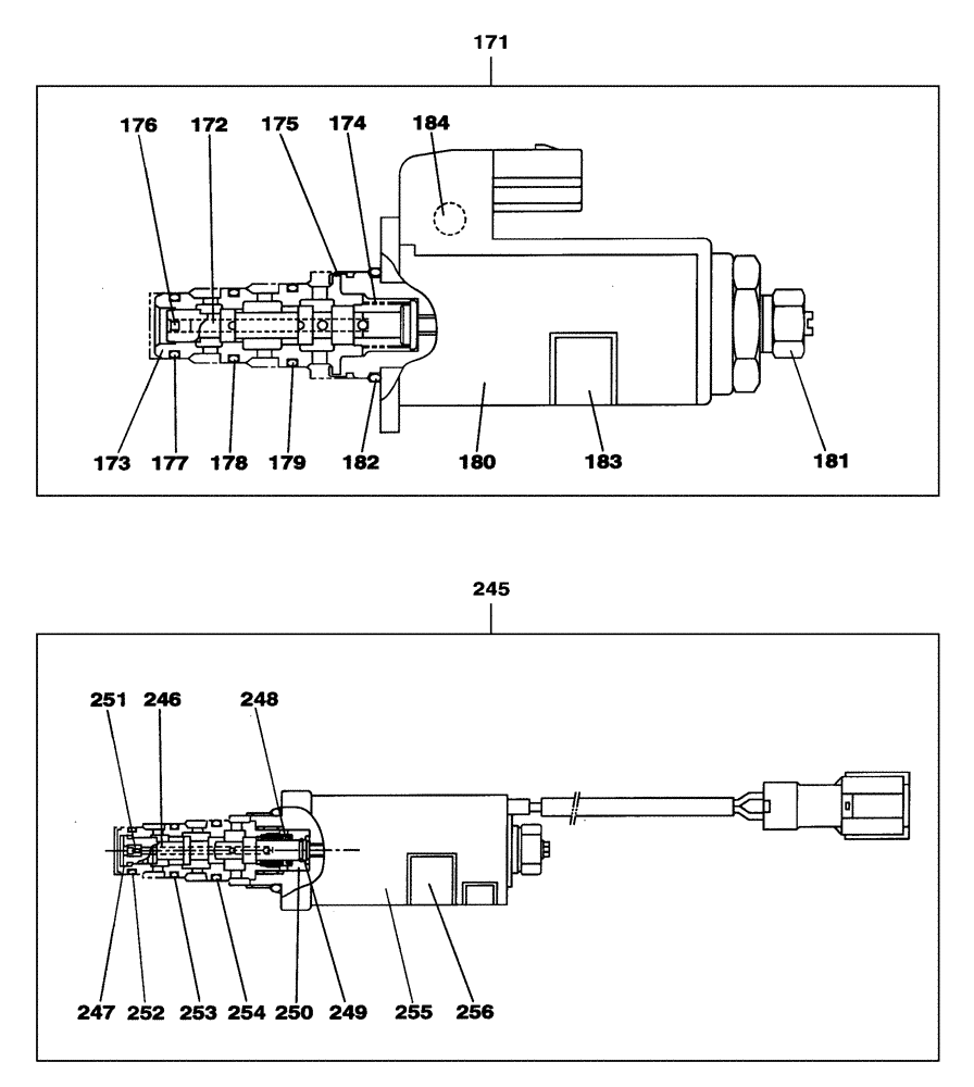 Схема запчастей Case CX130C - (35.106.AD[12]) - HYDRAULIC PUMP - SECOND OPTION (35) - HYDRAULIC SYSTEMS