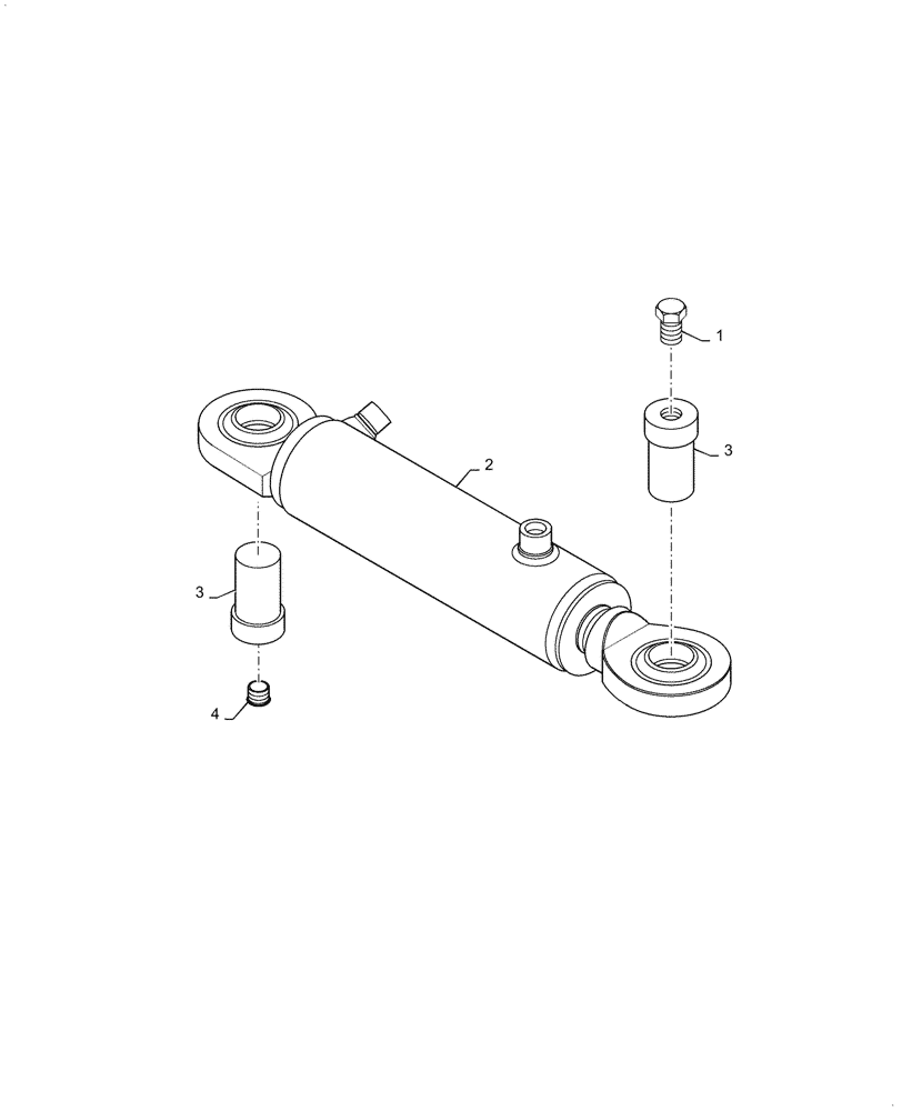 Схема запчастей Case DV23CC - (41.216.AN[01]) - STEERING CYLINDER (41) - STEERING