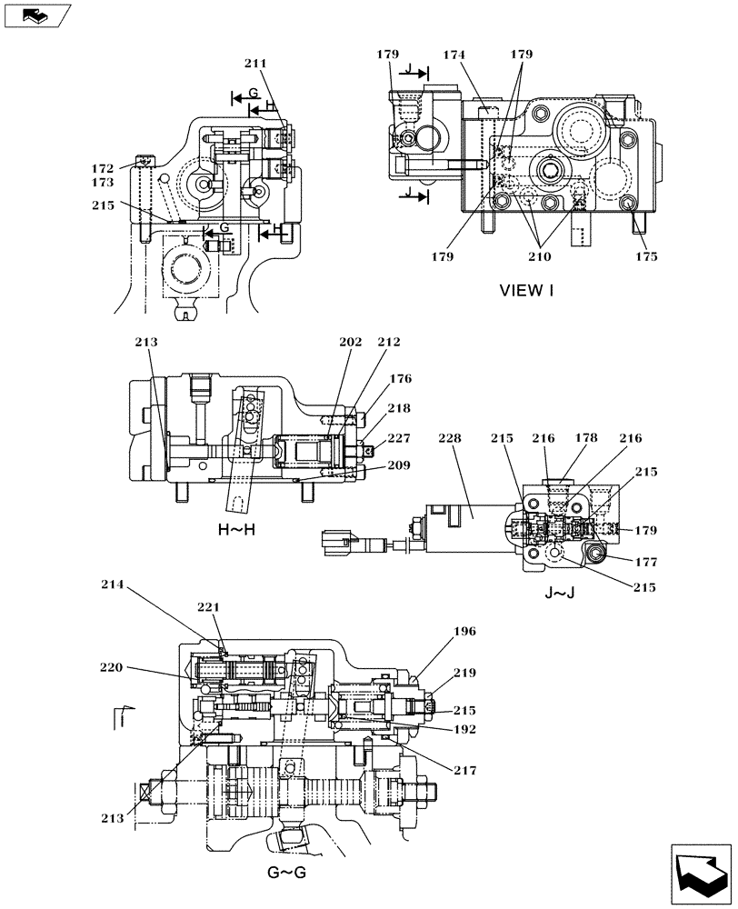 Схема запчастей Case CX145C SR - (35.106.AP[02]) - PRESSURE LINE - 2ND SB (OFFSET) (35) - HYDRAULIC SYSTEMS