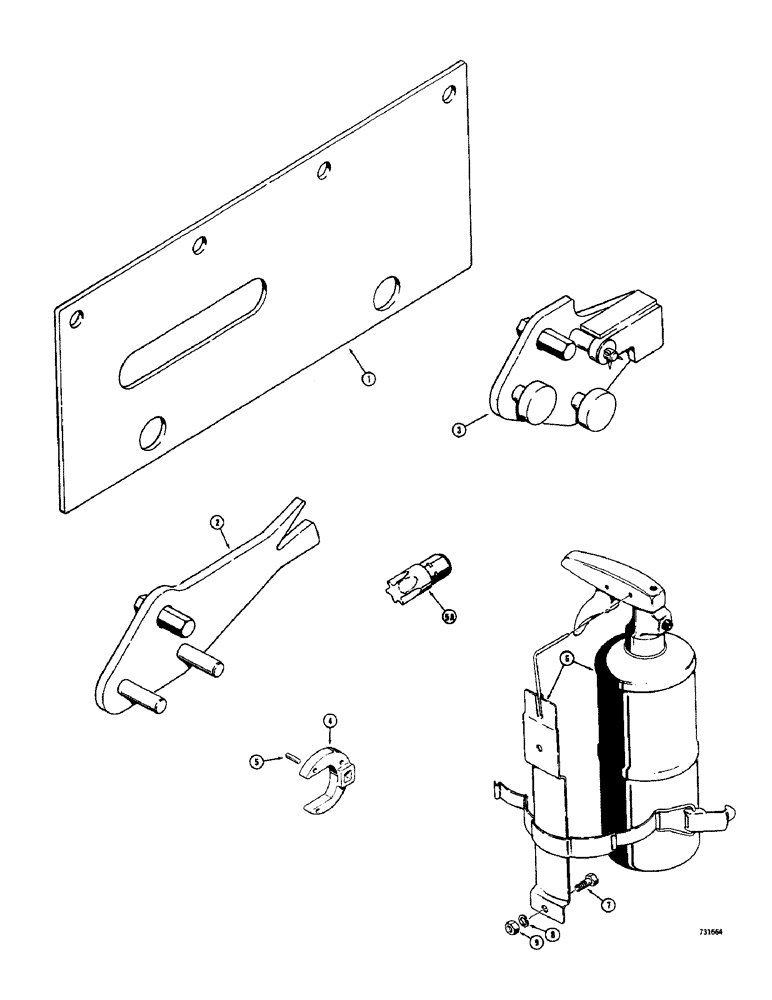 Схема запчастей Case 1500-SERIES - (112) - TOOLS (89) - TOOLS
