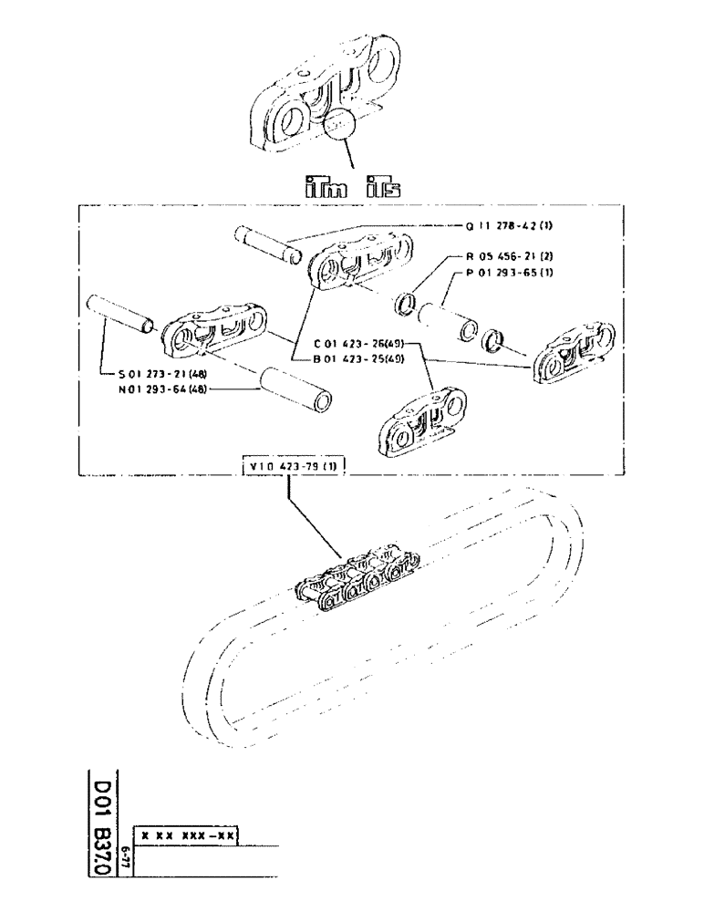 Схема запчастей Case 90CL - (054) - NO DESCRIPTION PROVIDED (04) - UNDERCARRIAGE