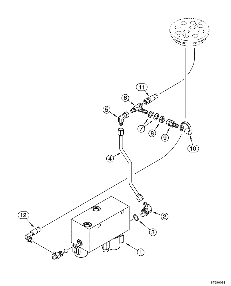 Схема запчастей Case 821C - (08-34) - HYDRAULICS - LOADER CONTROL, REMOTE (Dec 8 2009 4:25PM) (08) - HYDRAULICS