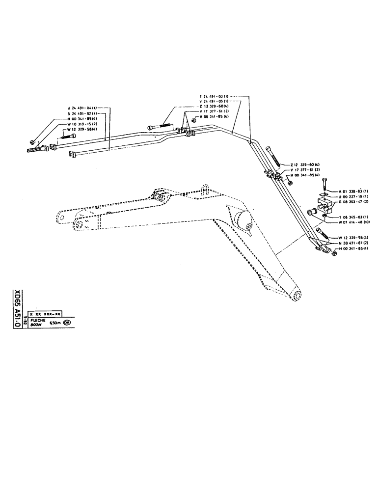 Схема запчастей Case 160CK - (294) - BOOM (09) - BOOMS