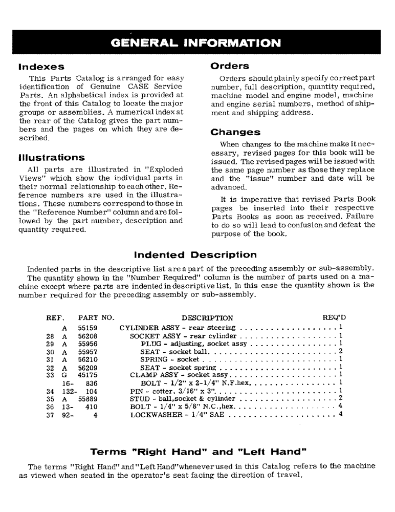 Схема запчастей Case W9A - (001) - GENERAL INFORMATION (00) - PICTORIAL INDEX