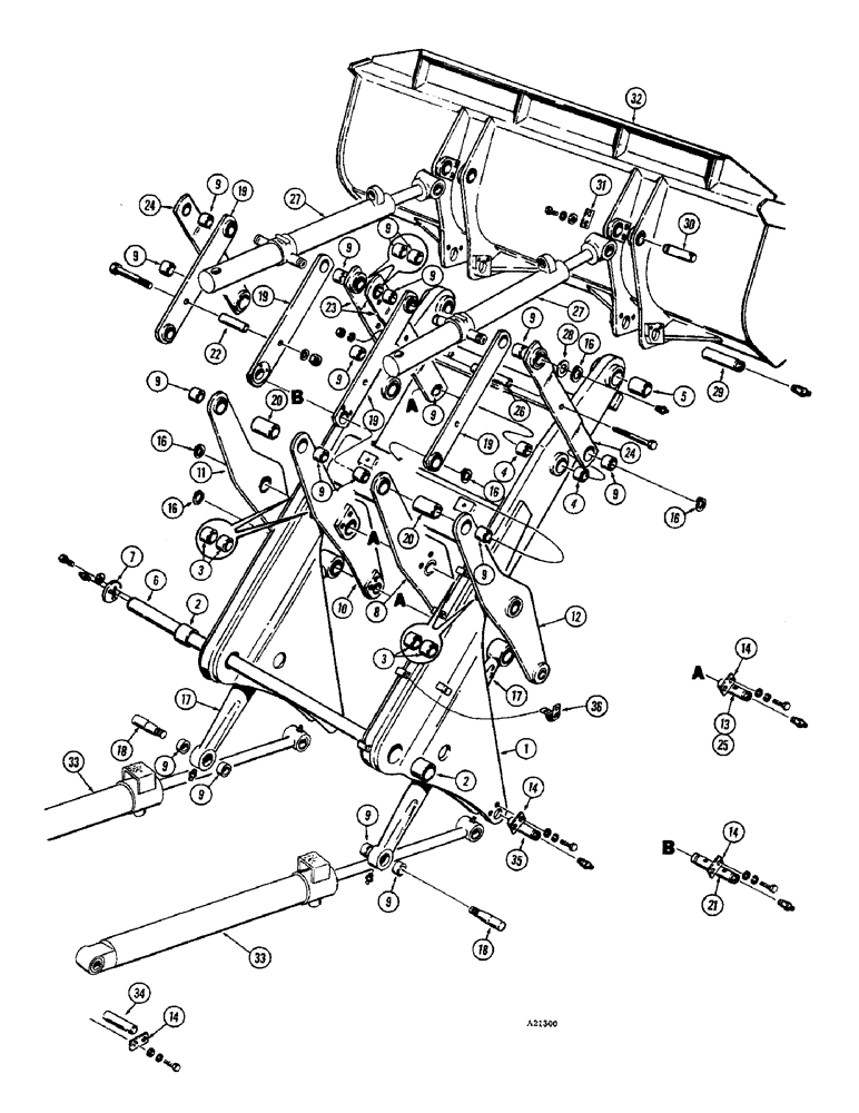 Схема запчастей Case W9E - (218) - LOADER LIFT FRAME AND RELATED PARTS (09) - CHASSIS