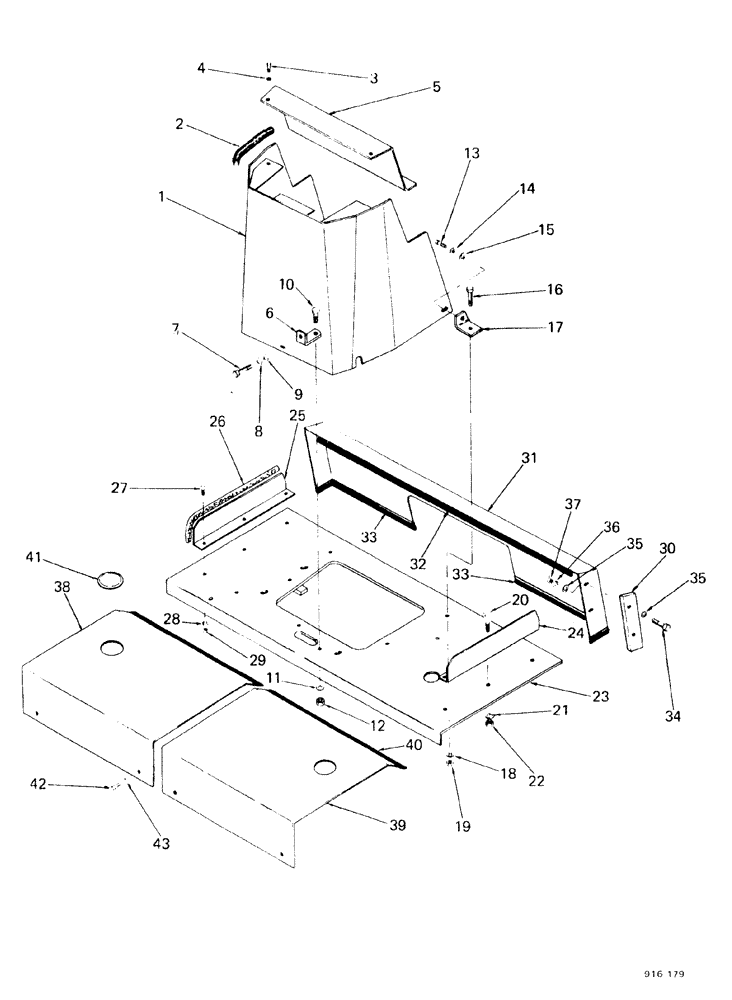 Схема запчастей Case 580F - (249A) - AXIAL BACKHOE CONTROL TOWER, STARTING WITH NO 3.775.311, WITHOUT OR NOT FOR SUEDISH (84) - BOOMS, DIPPERS & BUCKETS
