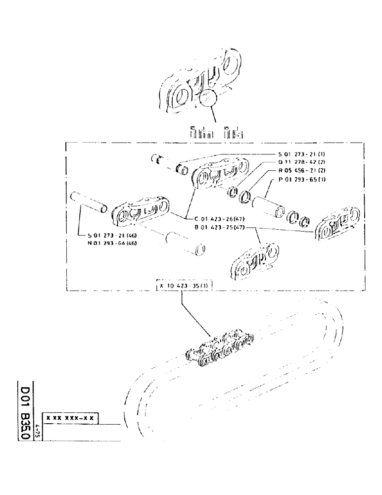 Схема запчастей Case 115CL - (041) - NO DESCRIPTION PROVIDED 