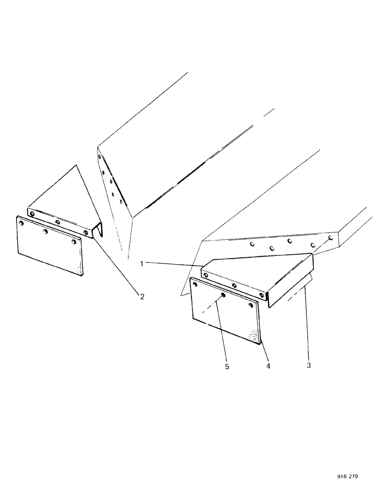 Схема запчастей Case 580F - (384) - FENDER FLAP (90) - PLATFORM, CAB, BODYWORK AND DECALS