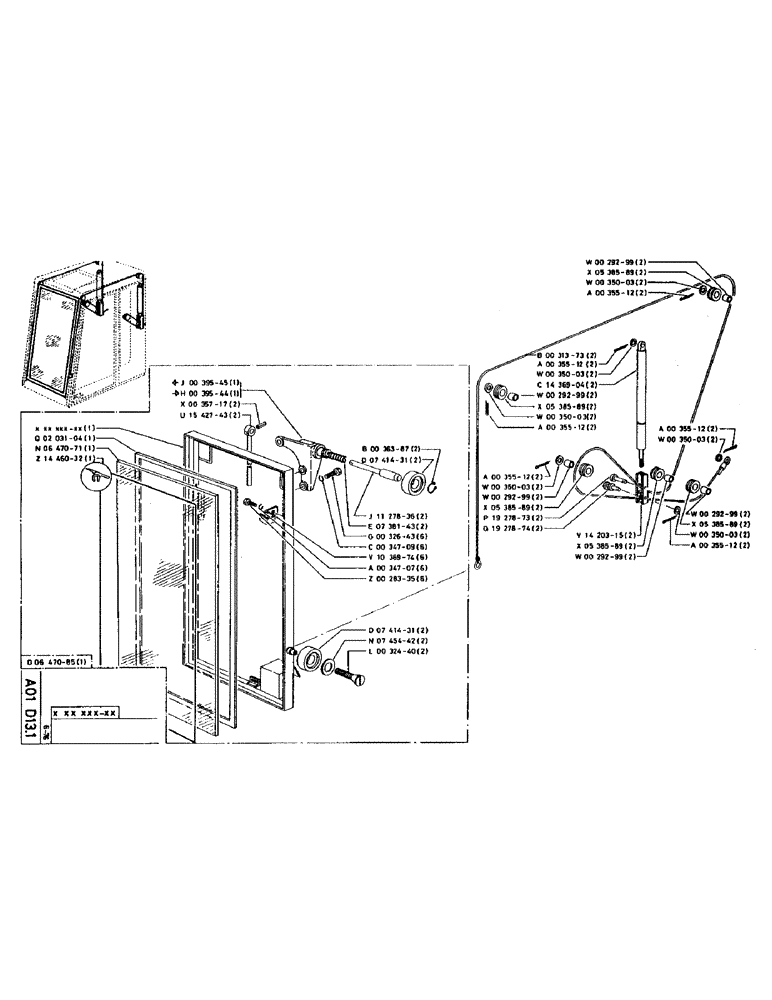Схема запчастей Case 90CL - (002) - NO DESCRIPTION PROVIDED (05) - UPPERSTRUCTURE CHASSIS