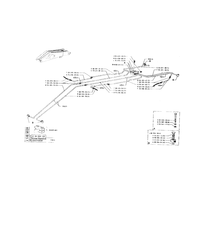 Схема запчастей Case 160CKS - (262) - LOADER BOOM (09) - BOOMS