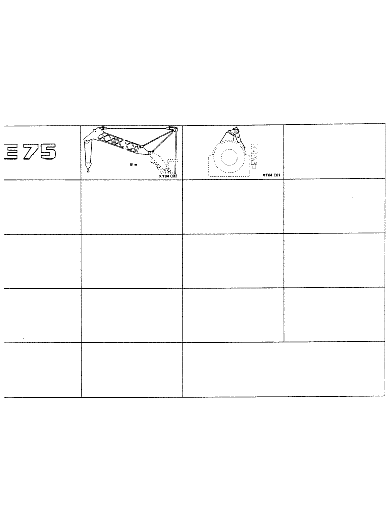 Схема запчастей Case 75P - (0-26) - E75 (00) - PICTORIAL INDEX