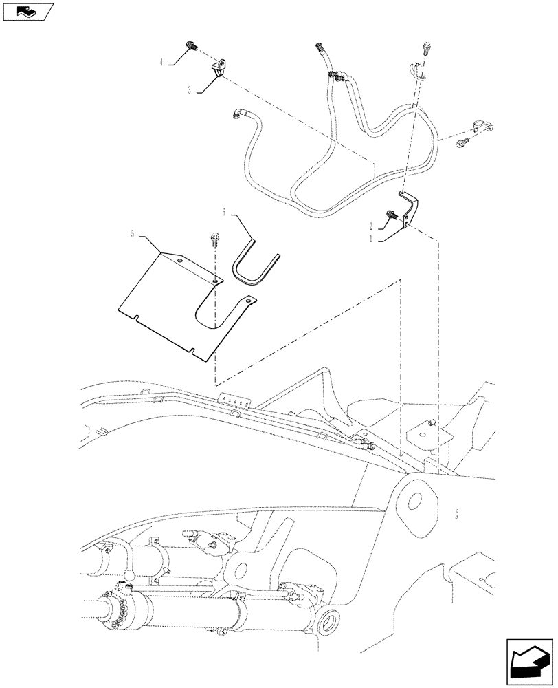 Схема запчастей Case CX145C SR - (35.310.AA[02]) - PLUG - G WITH HBCV (OFFSET) (35) - HYDRAULIC SYSTEMS