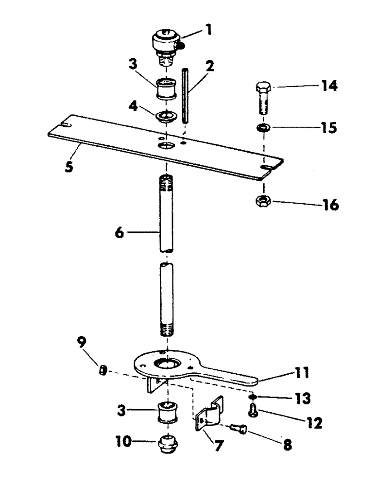 Схема запчастей Case 40YC - (082) - INNER BRAKE SWIVEL, (TRACK) (04) - UNDERCARRIAGE