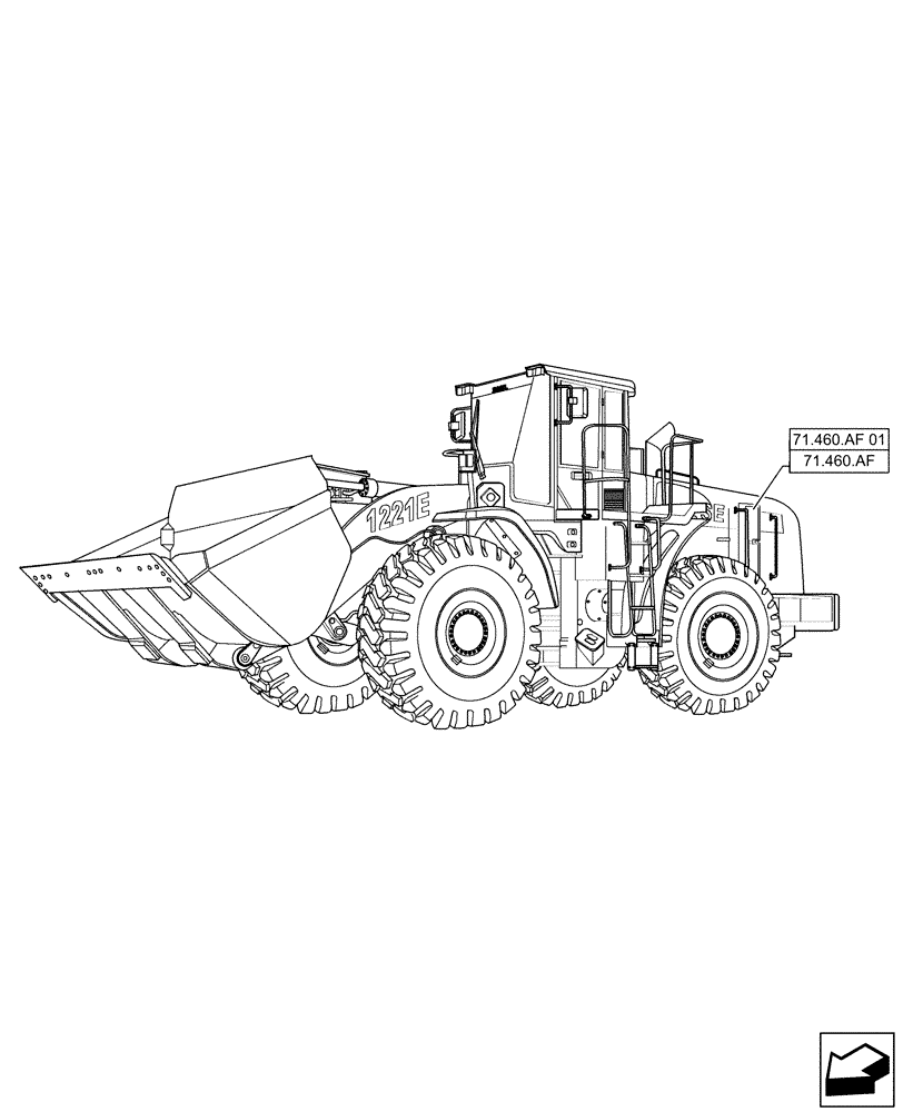 Схема запчастей Case 1221F - (71.000.00) - SECTION INDEX - PLUMBING (71) - LUBRICATION SYSTEM