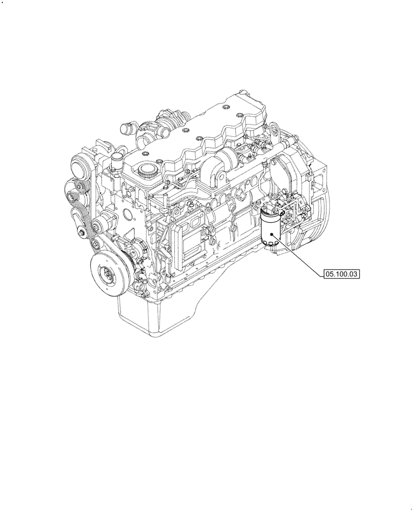 Схема запчастей Case F4HFE613B B006 - (05.000.00) - SECTION INDEX (05) - SERVICE & MAINTENANCE