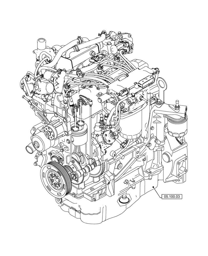 Схема запчастей Case F5HFL463B G001 - (00.000.05) - PICTORIAL INDEX (00) - GENERAL & PICTORIAL INDEX