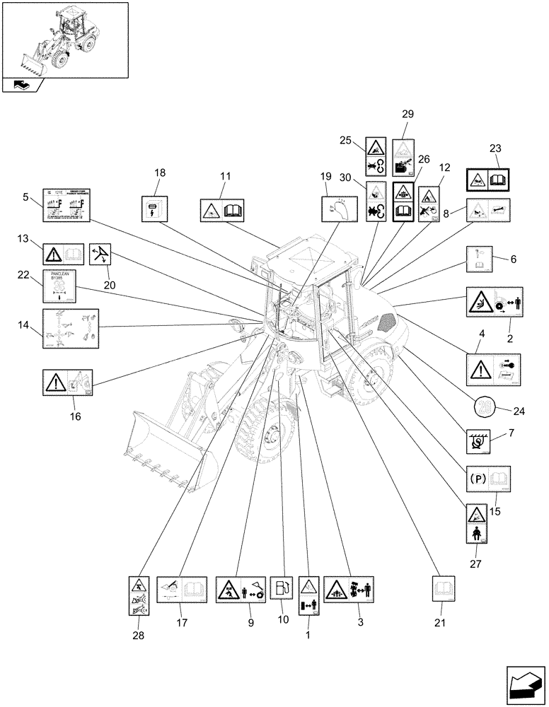 Схема запчастей Case 21E - (609/03[01]) - DECALS - EU HIGH SPEED - OPTIONAL CODE 482620147 (08) - SHEET METAL/DECALS